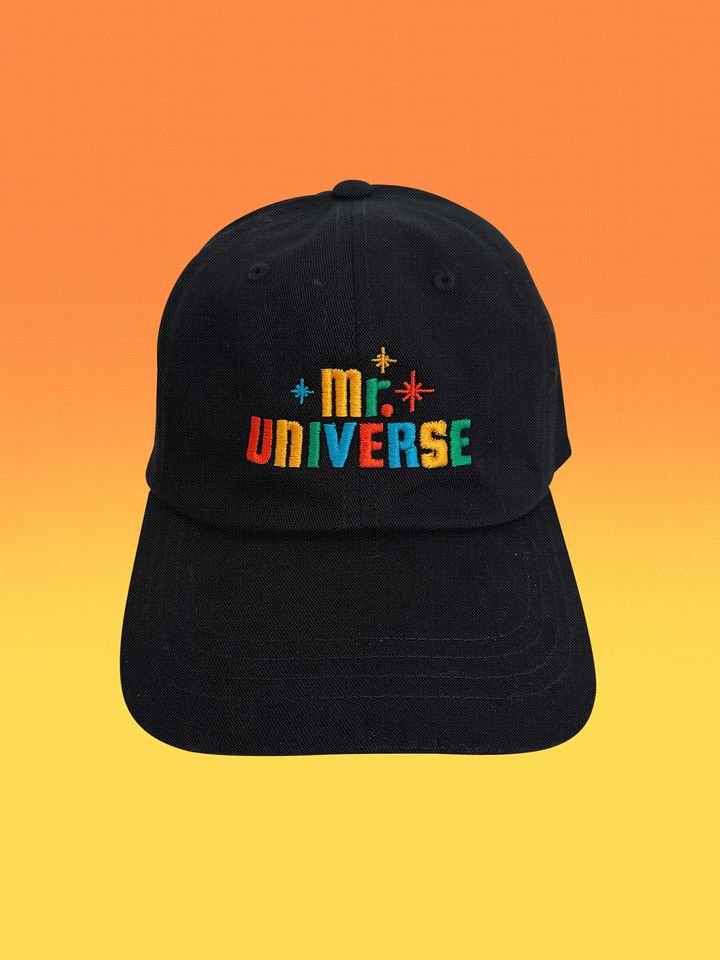 Mr. Universe Logo Dad Hat product image (1)