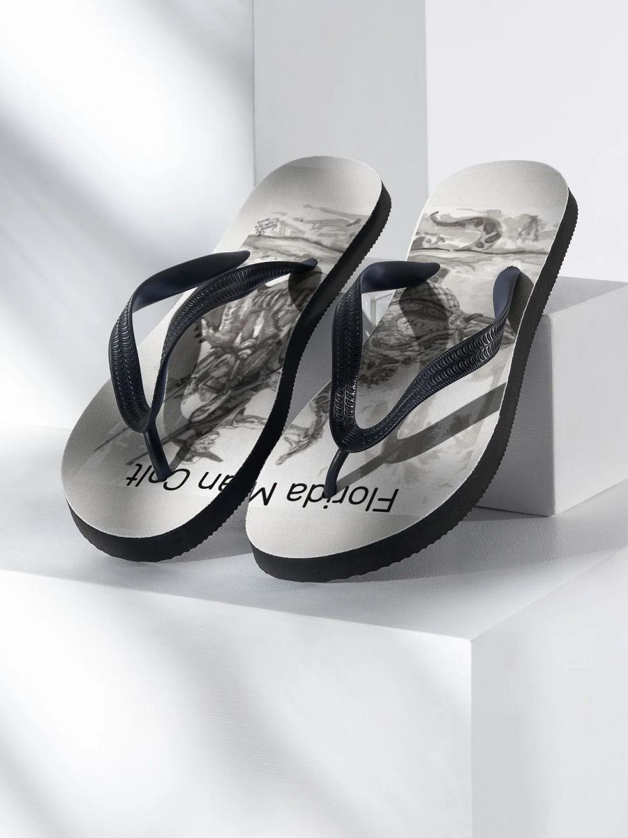 FloridaManColt FLIP FLOPS PYTHON & GATOR product image (1)
