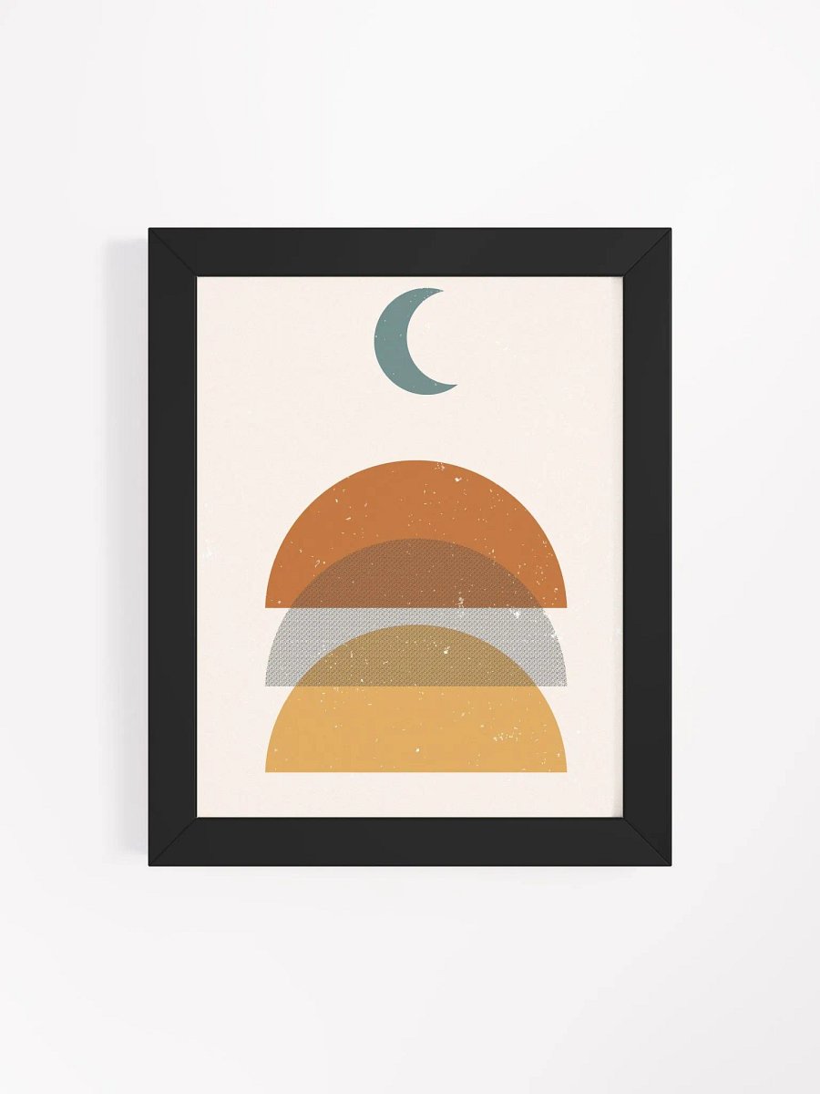 Ethereal Crescent Framed Art Print product image (80)