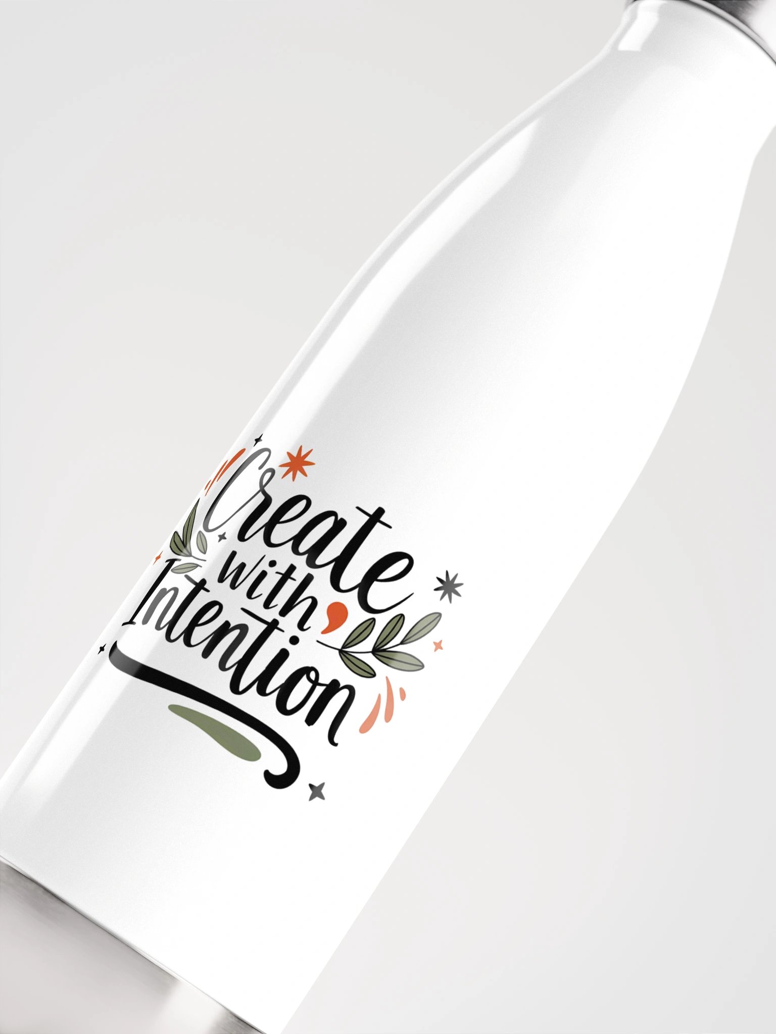 Create with Intention Stainless Steel Water Bottle product image (5)