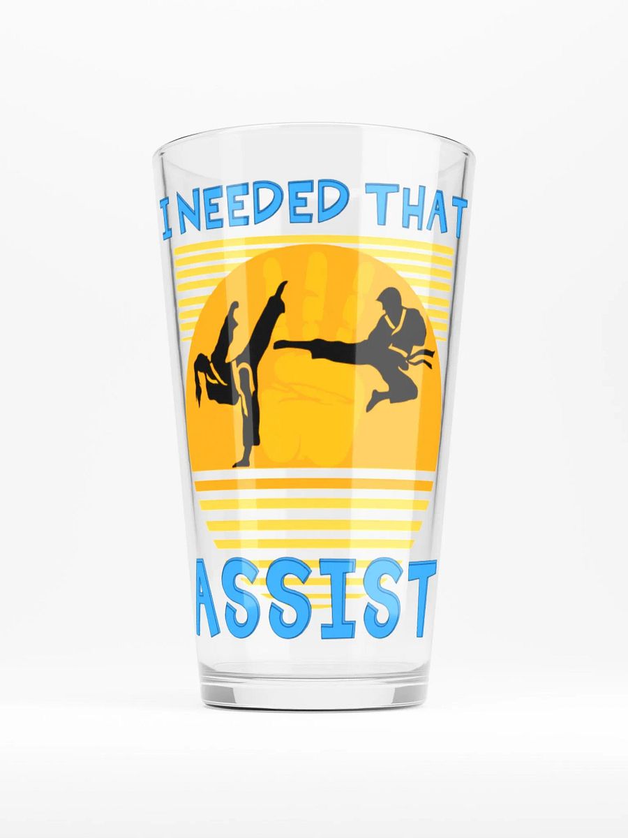 Assist High Kick Shaker Pint Glass product image (1)