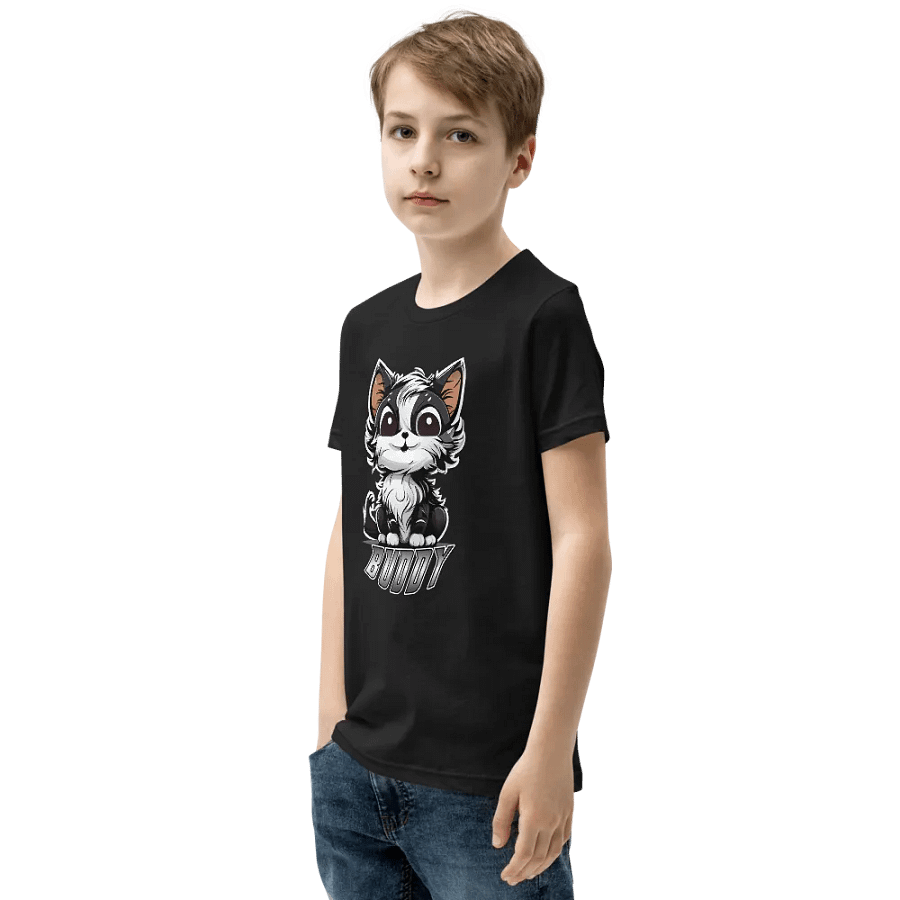 Buddy Bella+Canvas Youth Short Sleeve T-Shirt (PRINTED) product image (11)