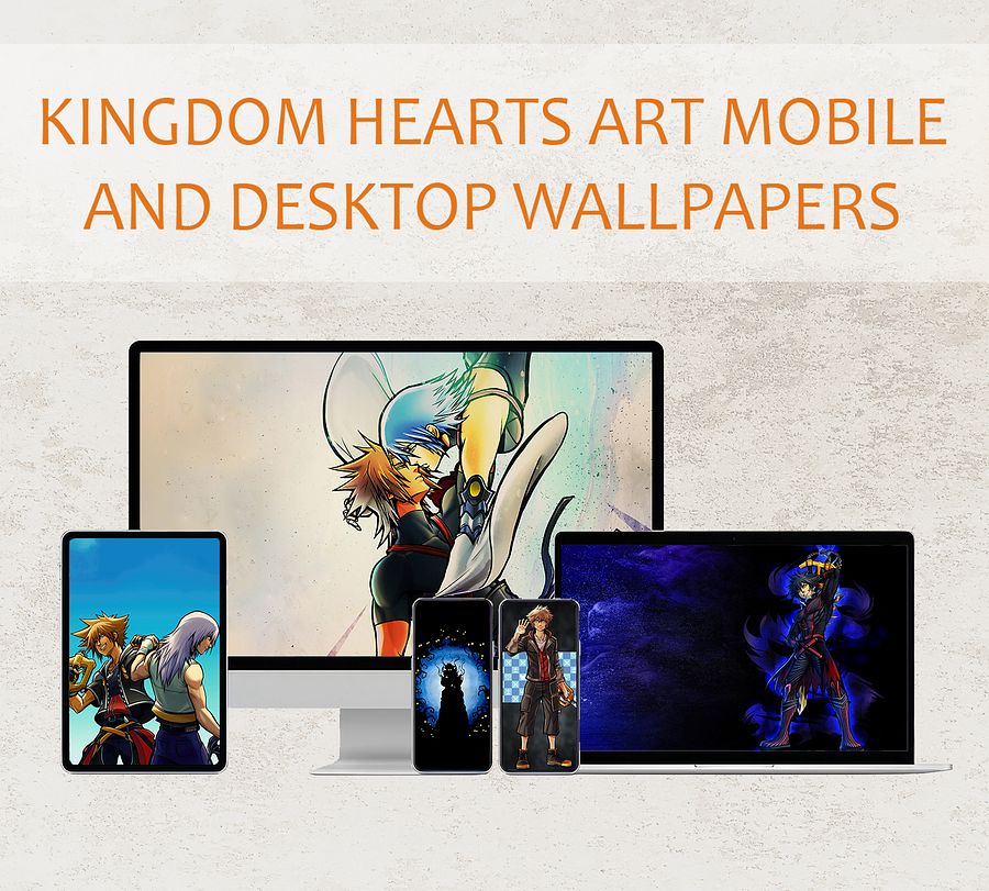 (20+ designs) Kingdom Hearts art Wallpapers designs Pack (more than 150 images in total) product image (3)