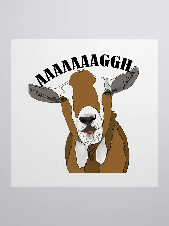 Screaming goat sticker product image (1)