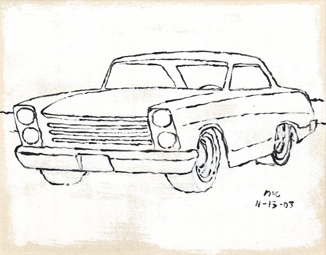 White Car #2 Print product image (5)