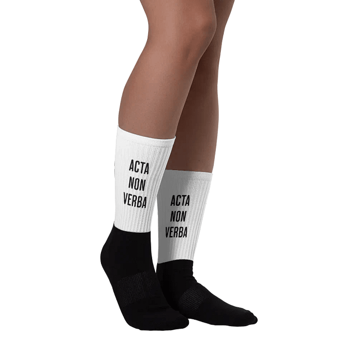 Acta Non Verba Socks product image (1)