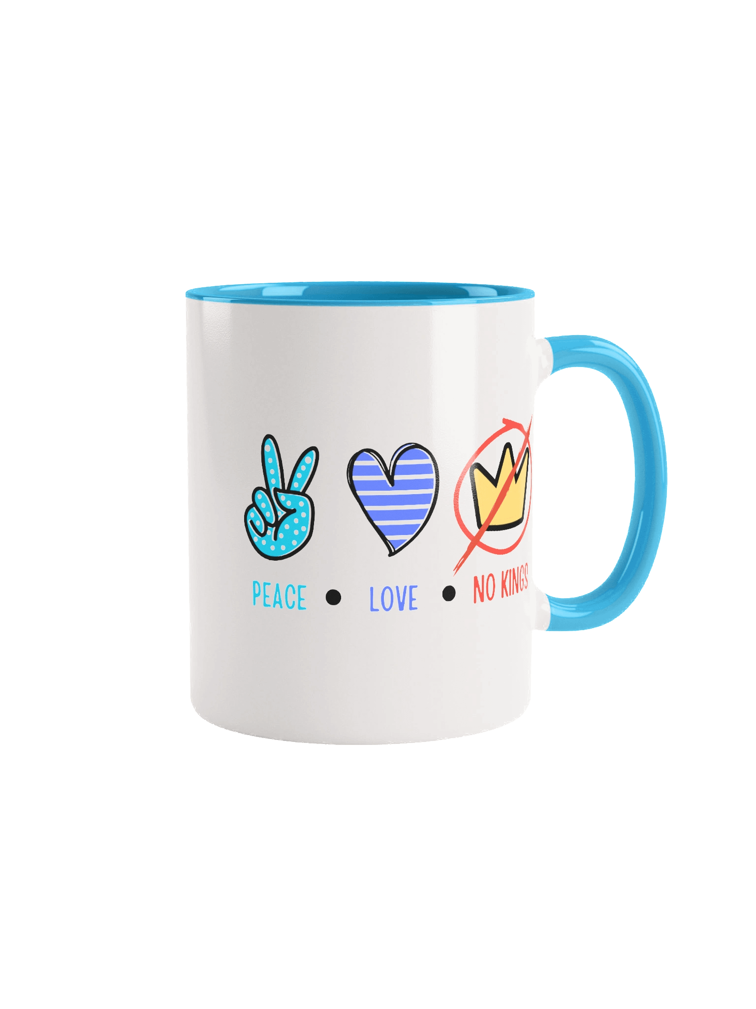 ✌️❤️ No Kings Mug product image (6)