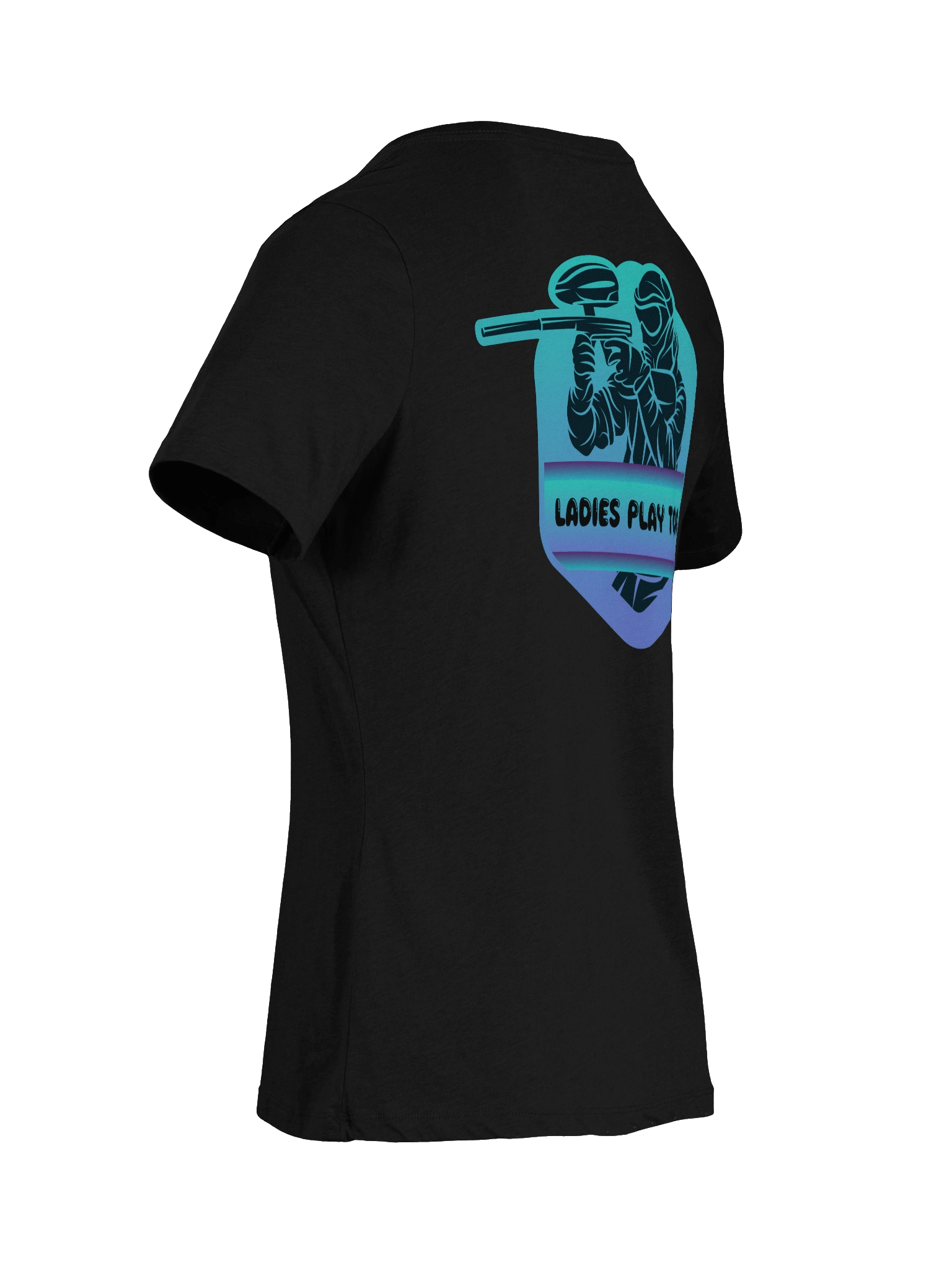 Ladies Play Too V-Neck Tee product image (65)