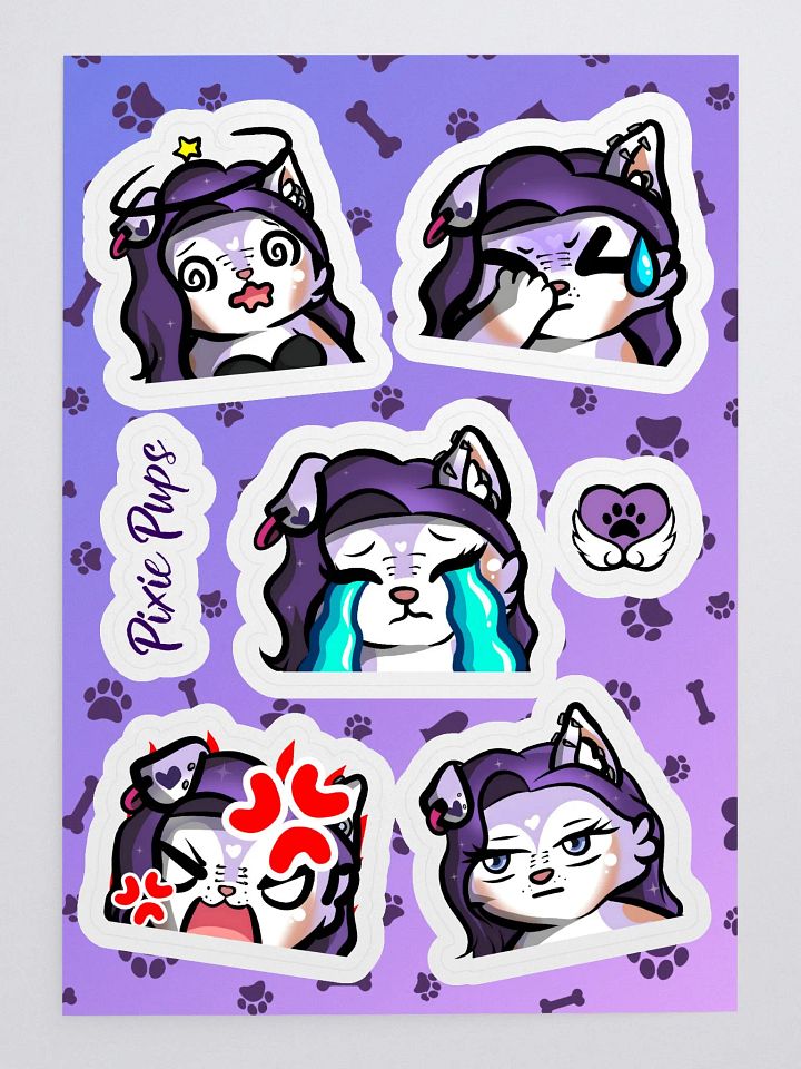 Upsetti Spaghetti Pixie Sticker Pack product image (1)