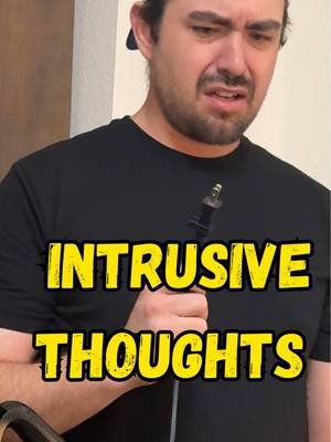 When I’m alone, I let the intrusive thoughts win  #funny #skit #pov #omg #trend 
