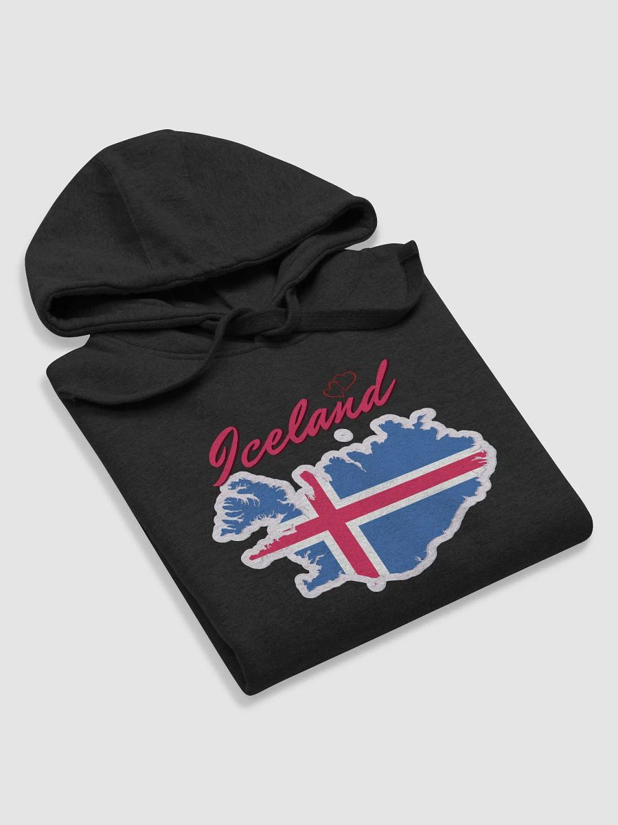 Iceland Flag Map Unisex Premium Hoodie product image (25)