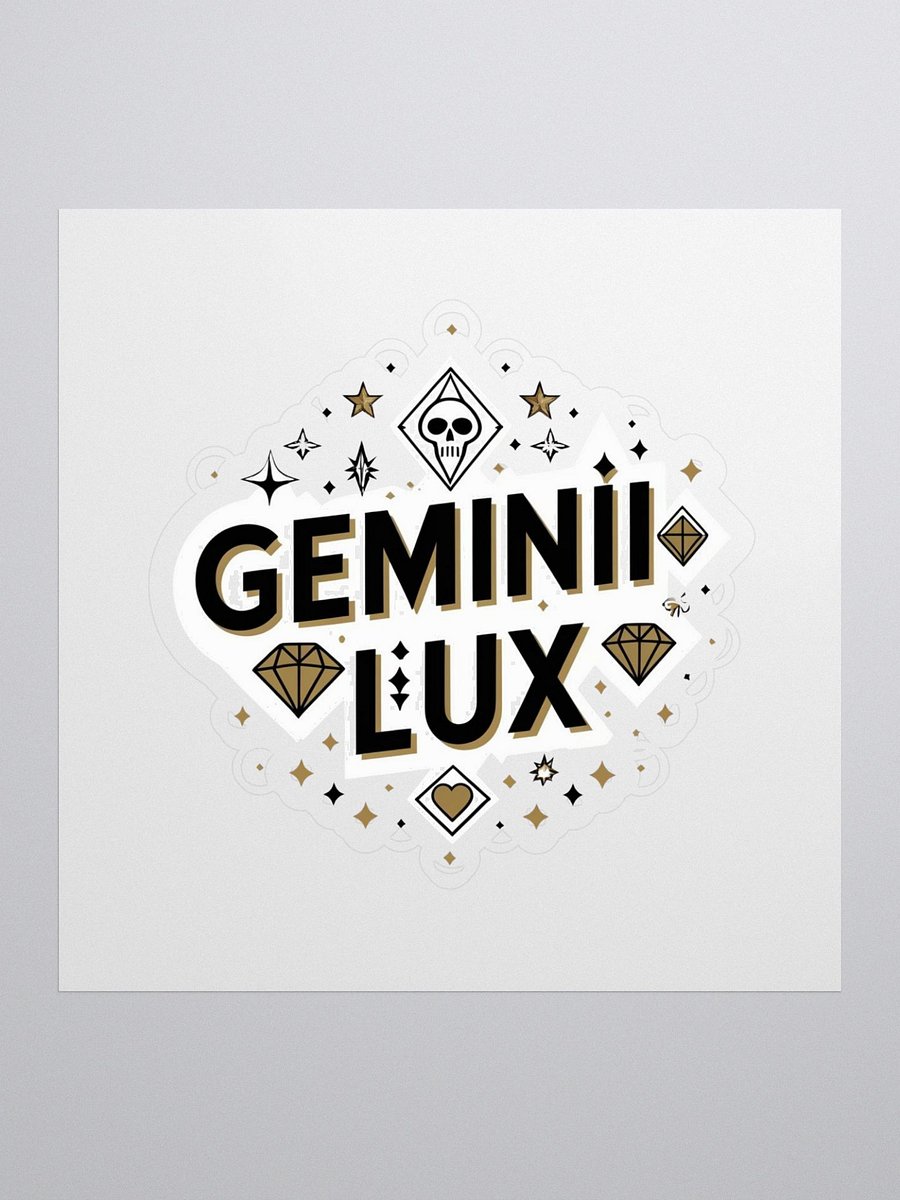 Black&Gold Sticker product image (1)