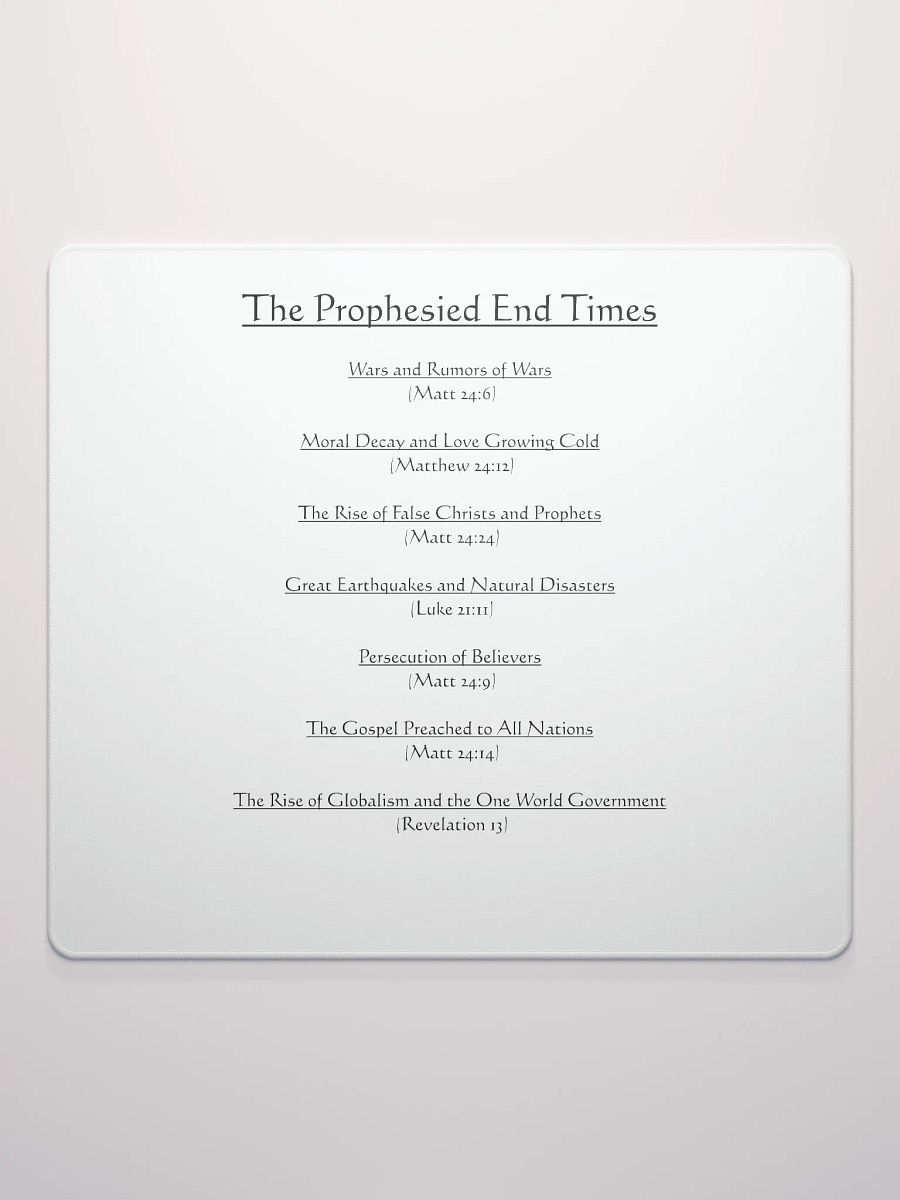 BIBLE: The Prophesied End Times product image (2)
