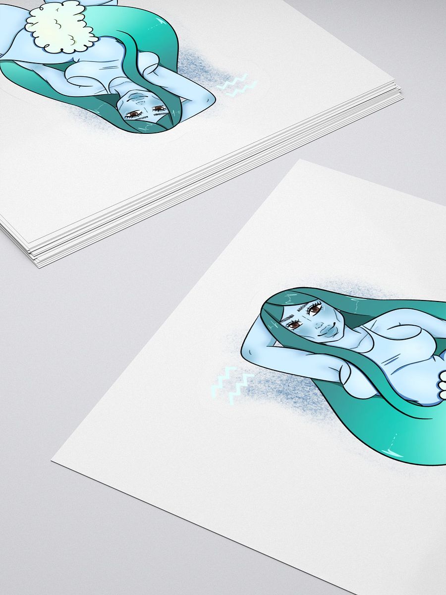 Zodiac Collection - Aquarius Sticker product image (4)