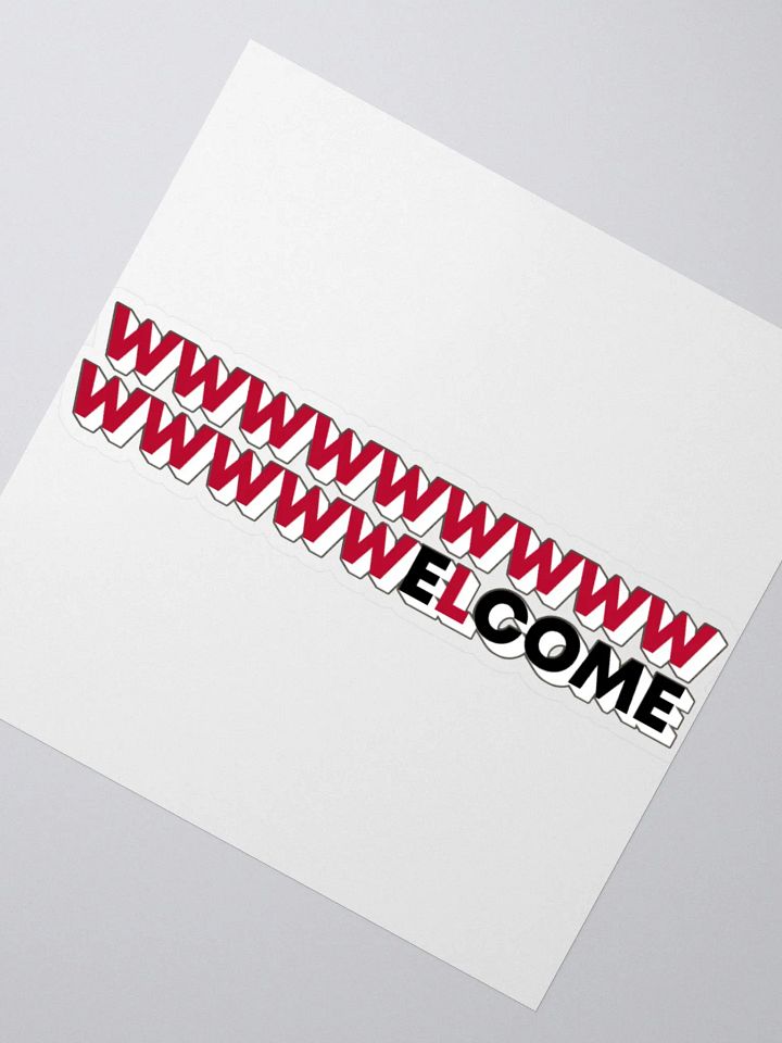 Athens 21 Welcome Sticker product image (5)