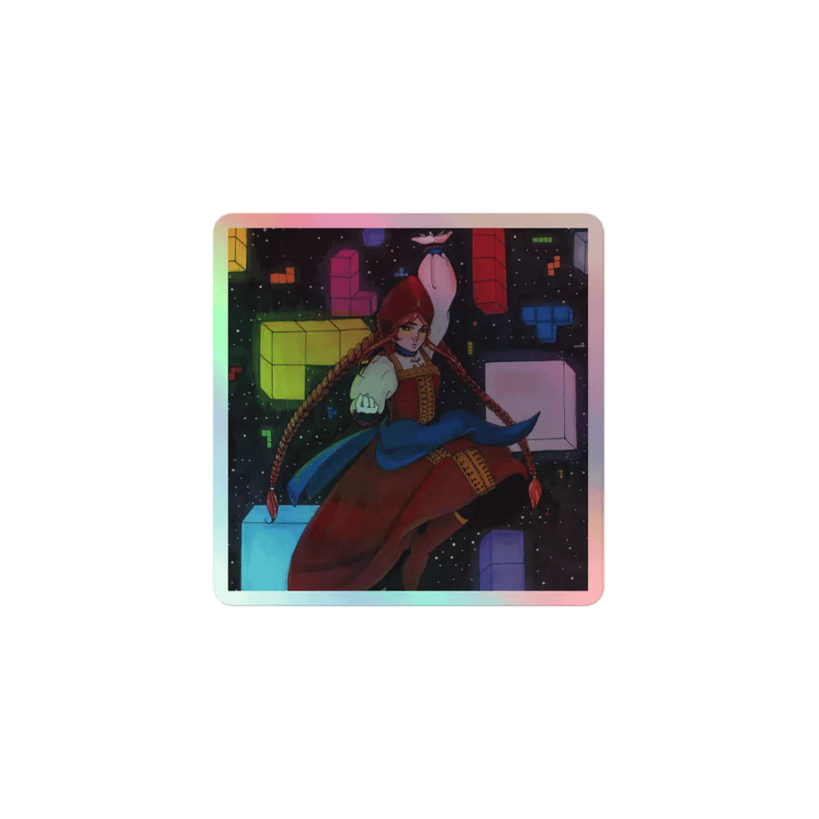 Tetris Holo Sticker product image (1)
