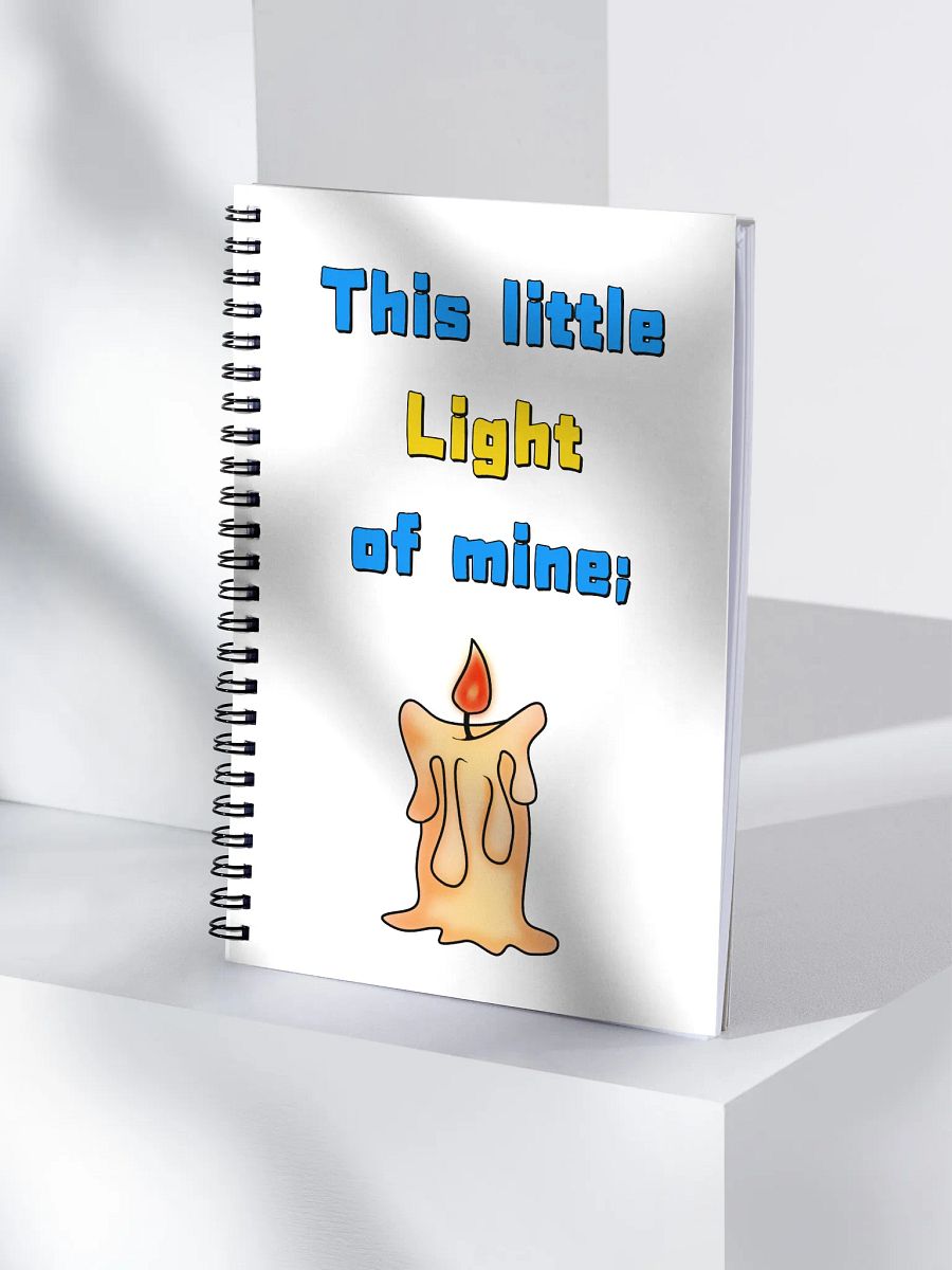 Little Light Spiral Notebook product image (4)