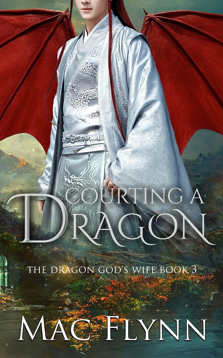 Courting a Dragon: The Dragon God's Wife Book 3 (Dragon Shifter Romance) product image (1)