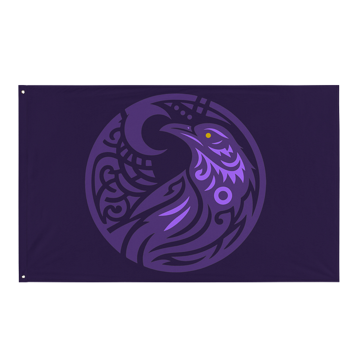 Horizontal Raven Clan Banner product image (1)