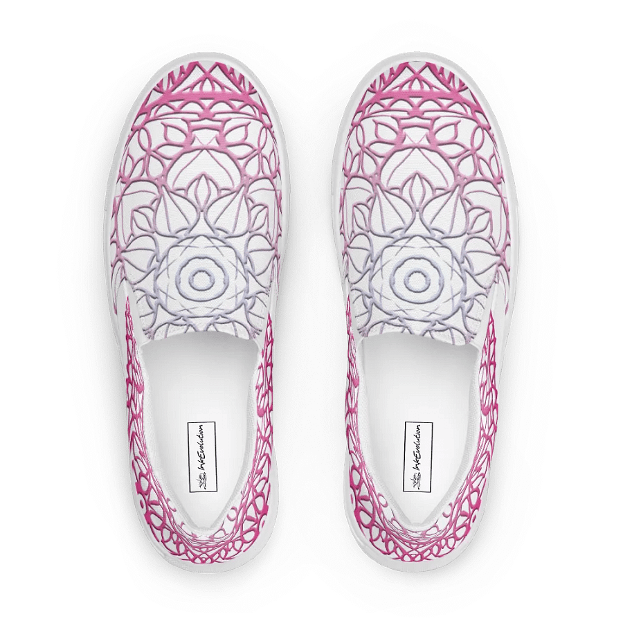 Pink Mandala Dream Women's Slip-On Shoes product image (3)
