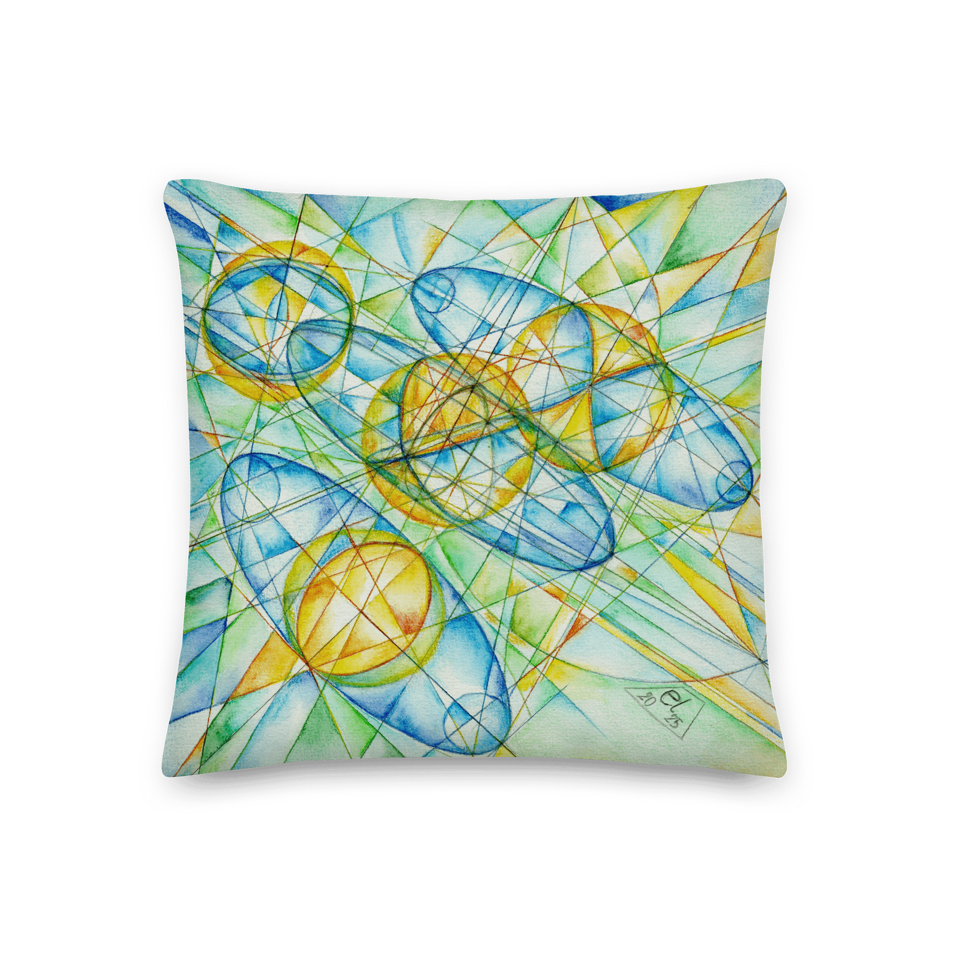 Poinsot's Paper Spaceship 1+2 - Physics of the Gyroscope Pillow product image (2)