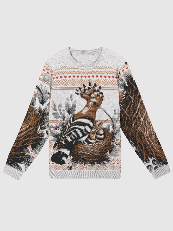 Customizable 4-Color Jacquard Crewneck Sweater product image (1)