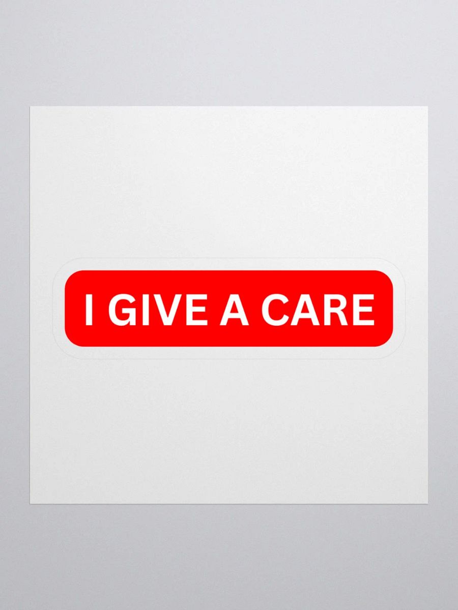 I Give a Care Sticker product image (1)
