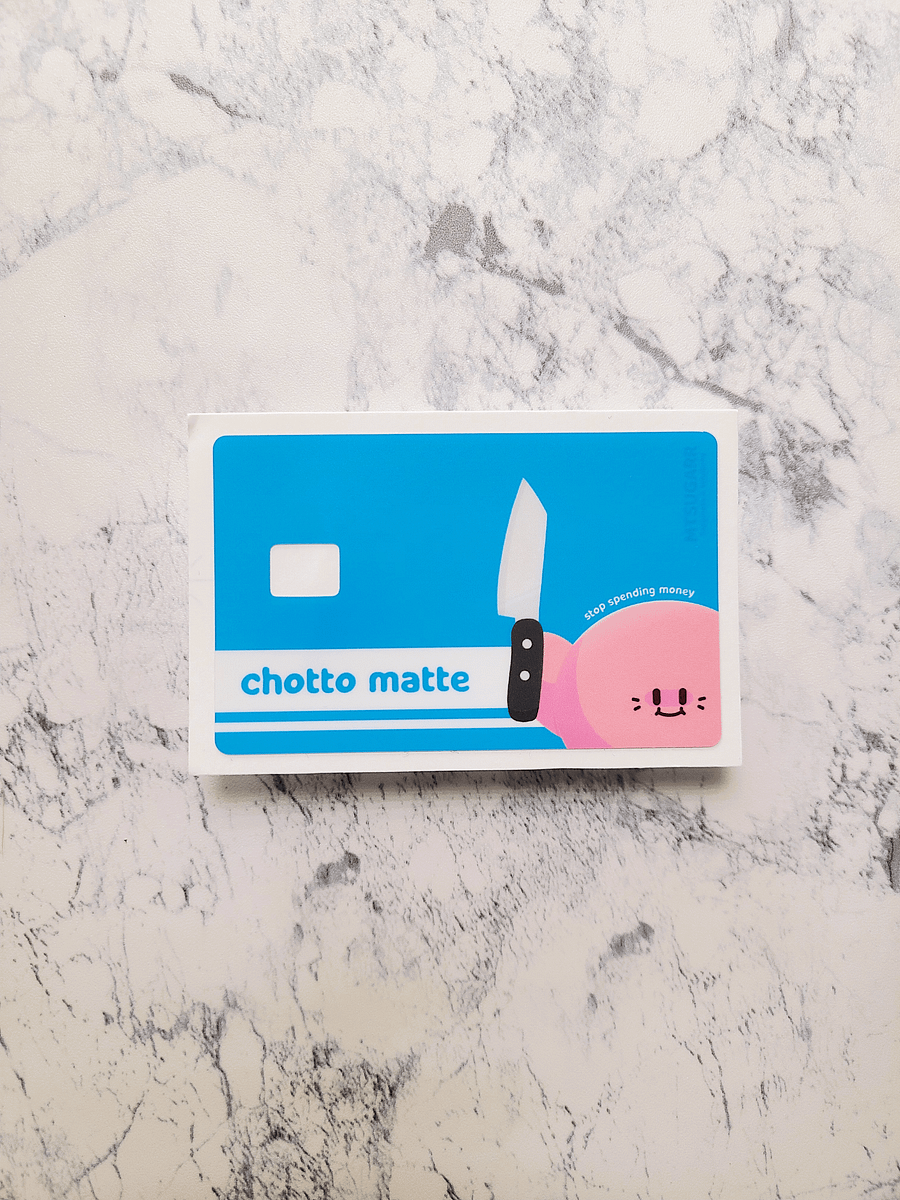 Knife Kirby Card Skin (Small Chip) product image (1)