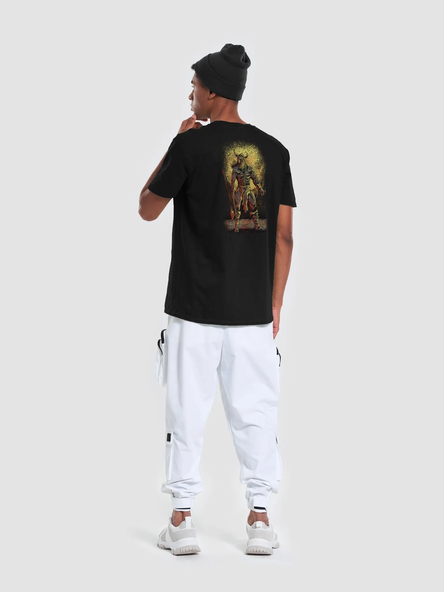 Viking Zombie design on back product image (5)