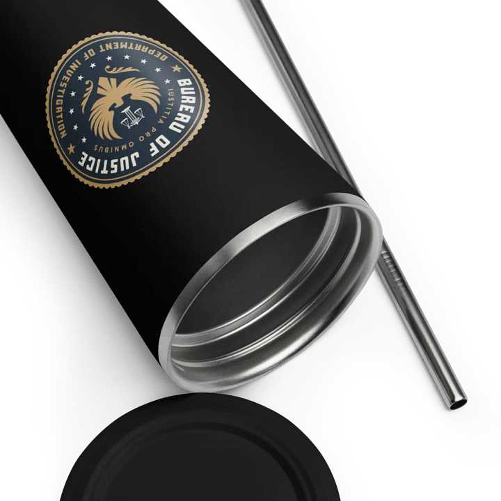 Bureau of Justice - Stainless Steel Tumbler product image (2)