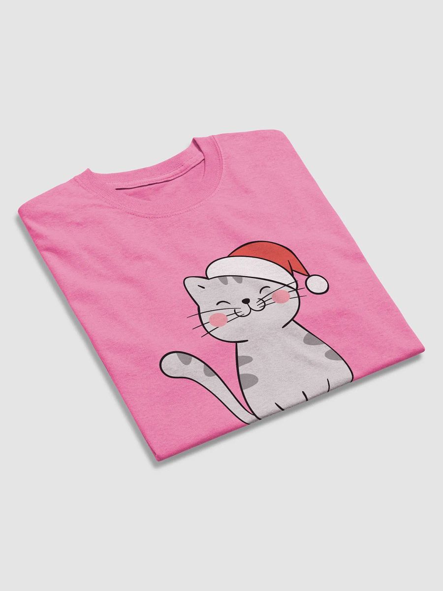 Meow Christmas Santa Cat T-Shirt product image (31)