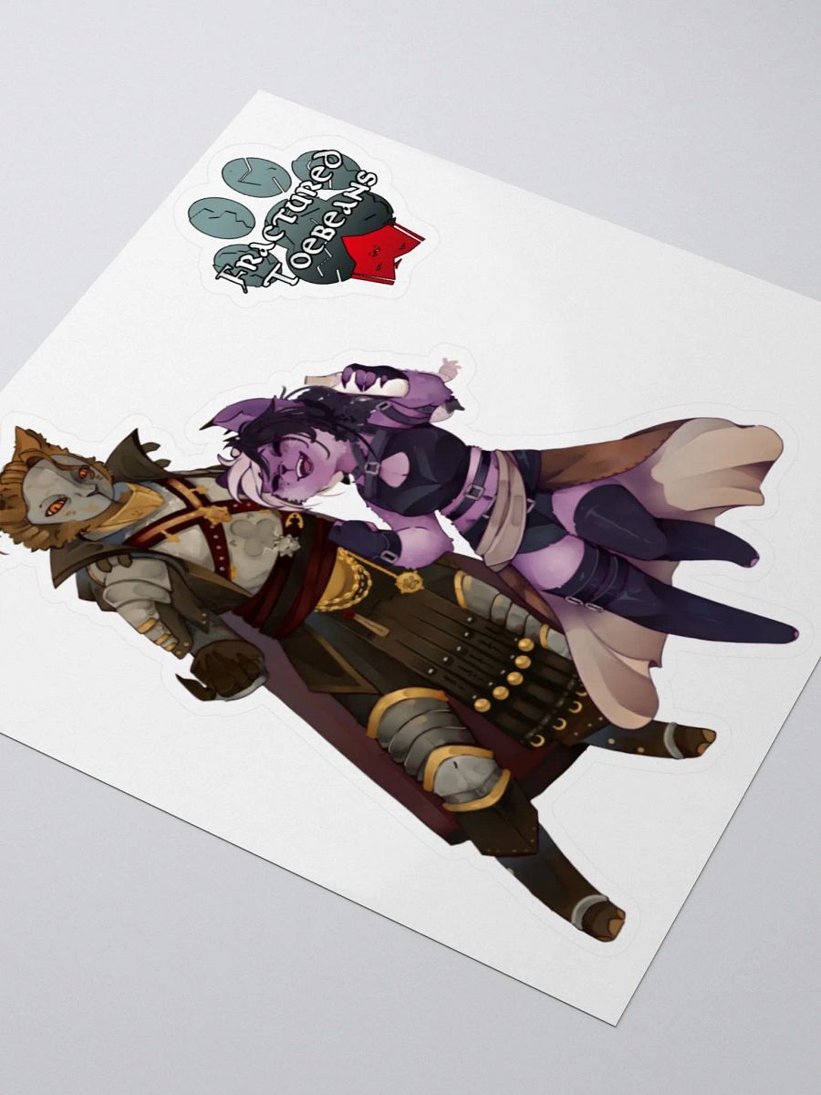 Fractured Toebeans Stickers product image (9)