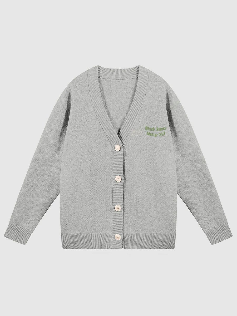 Jacquard Knit Unisex Cardigan product image (4)