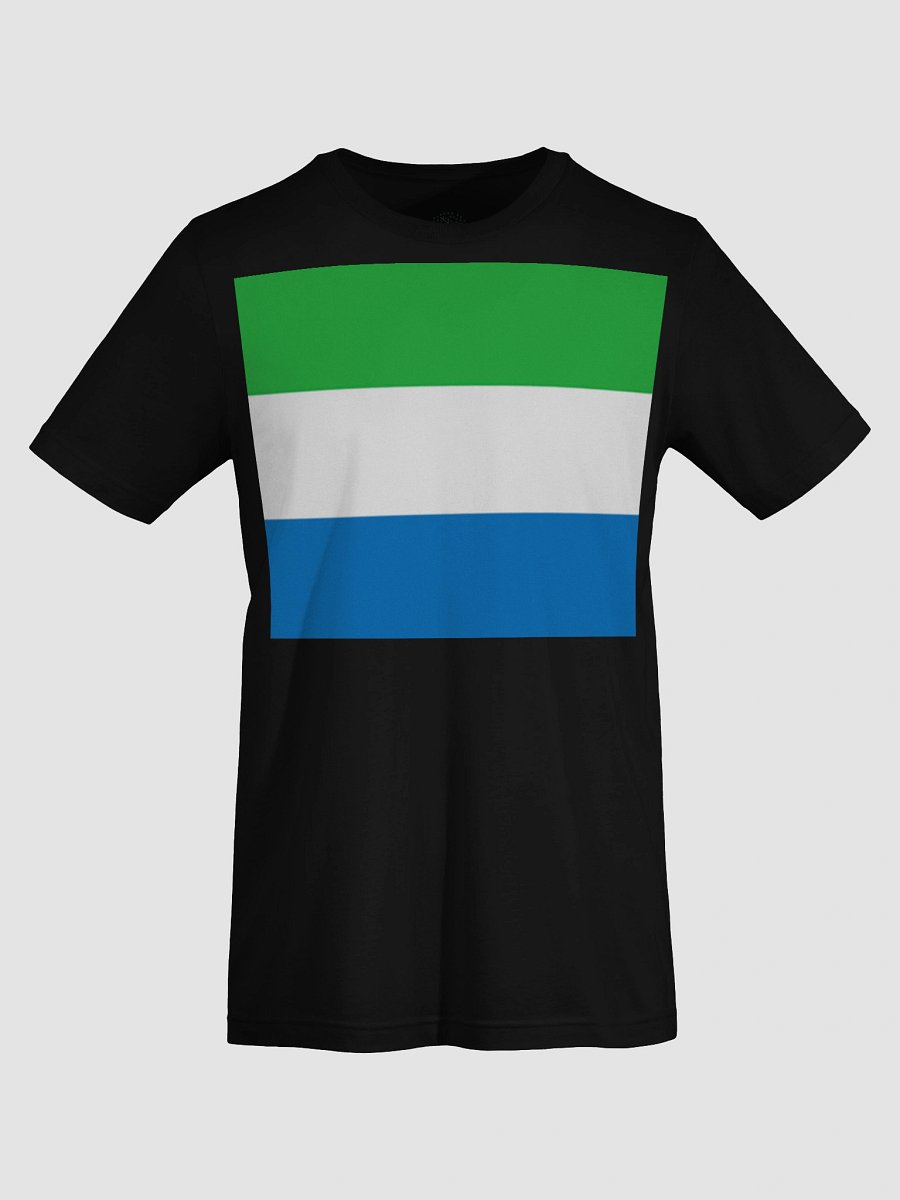 Unisex Supersoft T-Shirt with Sierra Leone Flag Design product image (69)