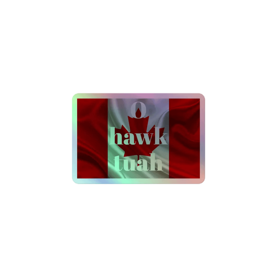 'O hawk tuah' Sticker product image (1)