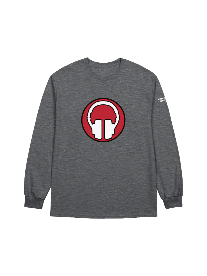Headphones Gildan Ultra Cotton Long Sleeve T-Shirt product image (1)