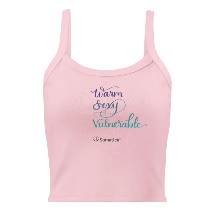 Warm Sexy Vulnerable on Women's Micro-Rib Tank Top product image (1)