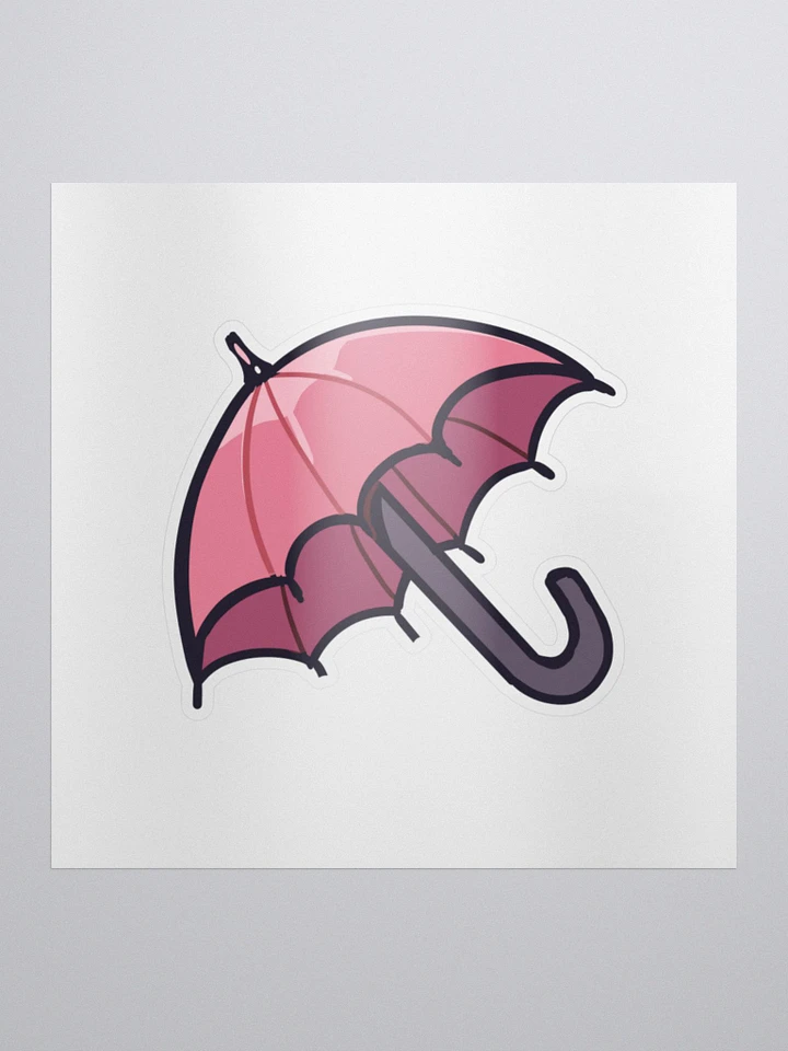 Pink Umbrella Sticker product image (1)