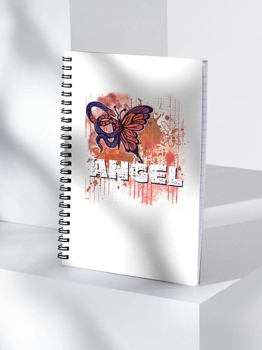 Angel Snake Butterfly Distressed Grunge product image (4)
