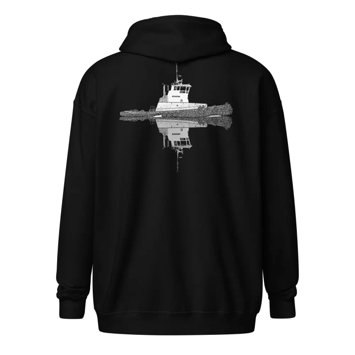 Westrac tug Zip Hoodie product image (1)