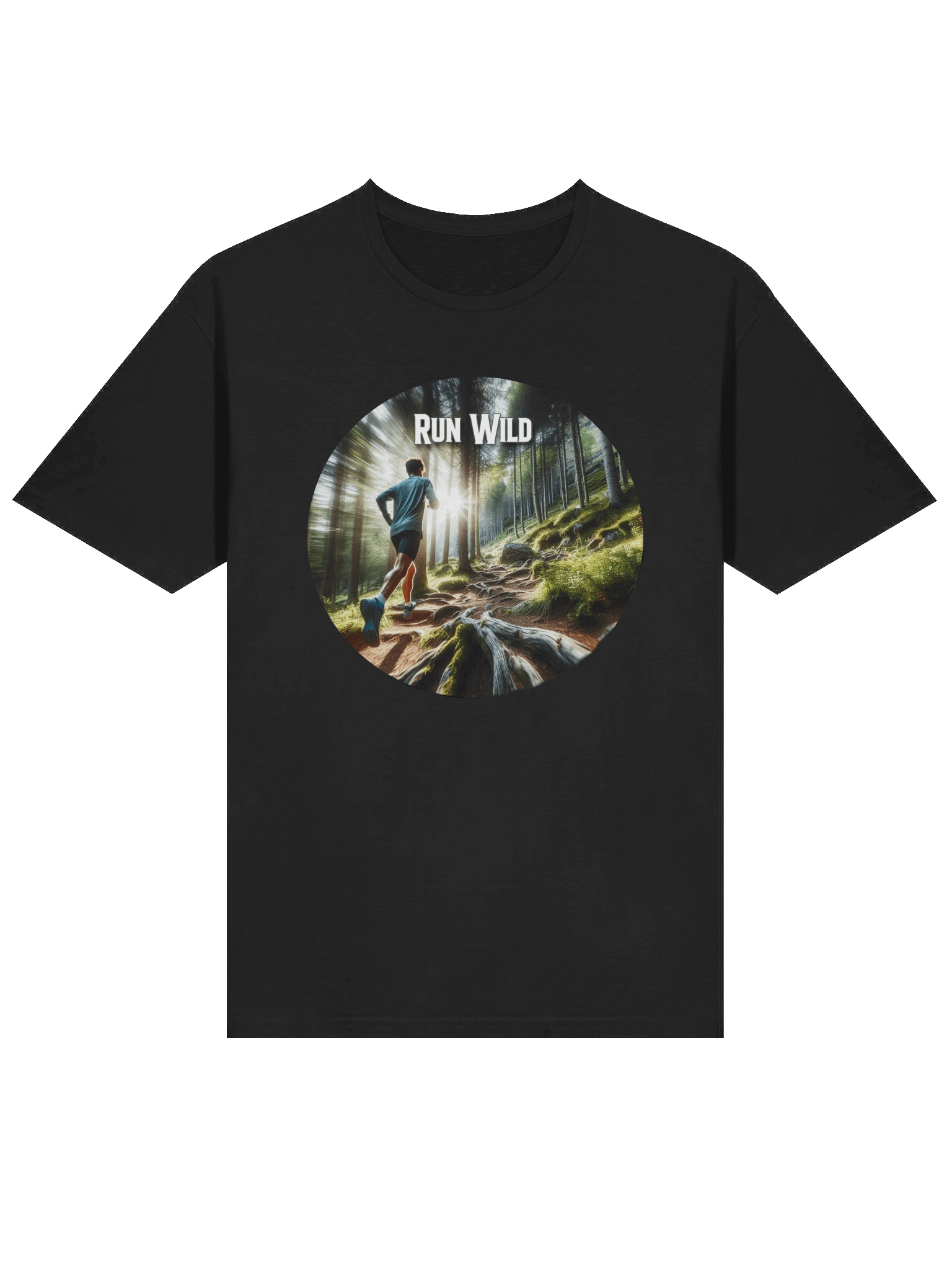 Run Wild T-Shirt – Trail Running Tee, Outdoor Fitness Adventure Shirt product image (18)