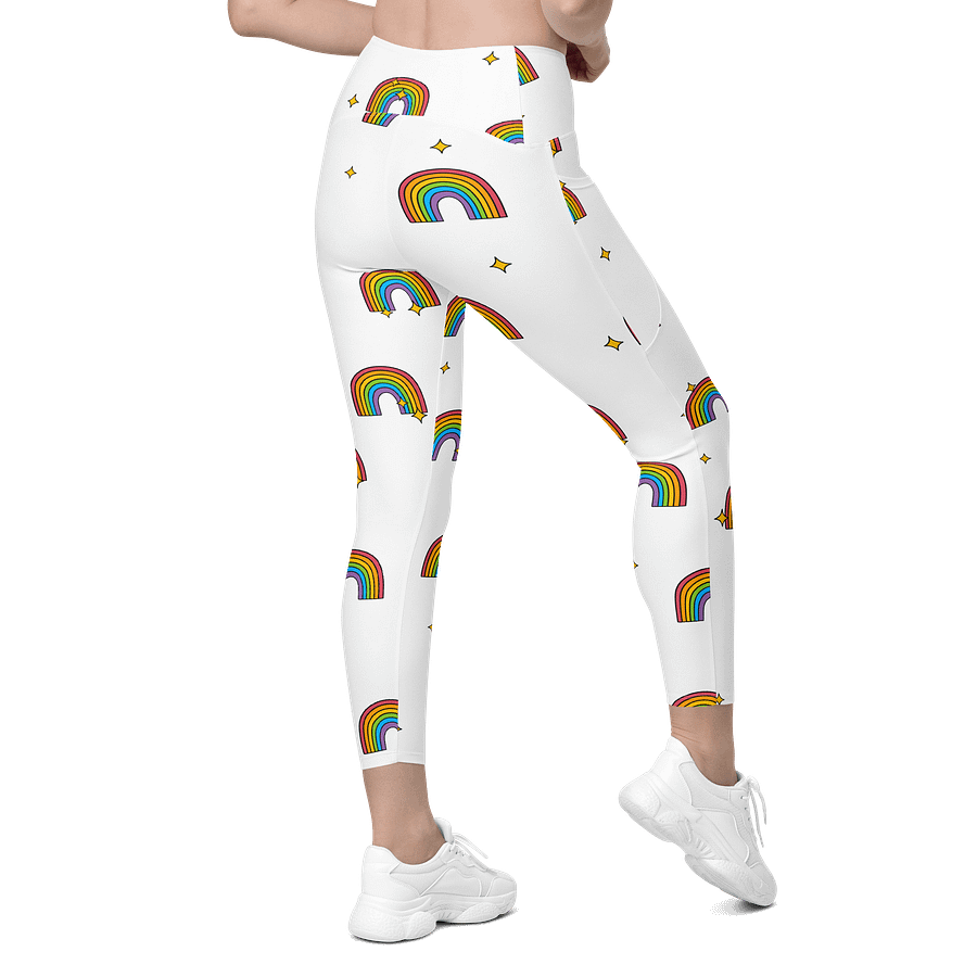 Stellar Rainbow Crossover Leggings product image (9)