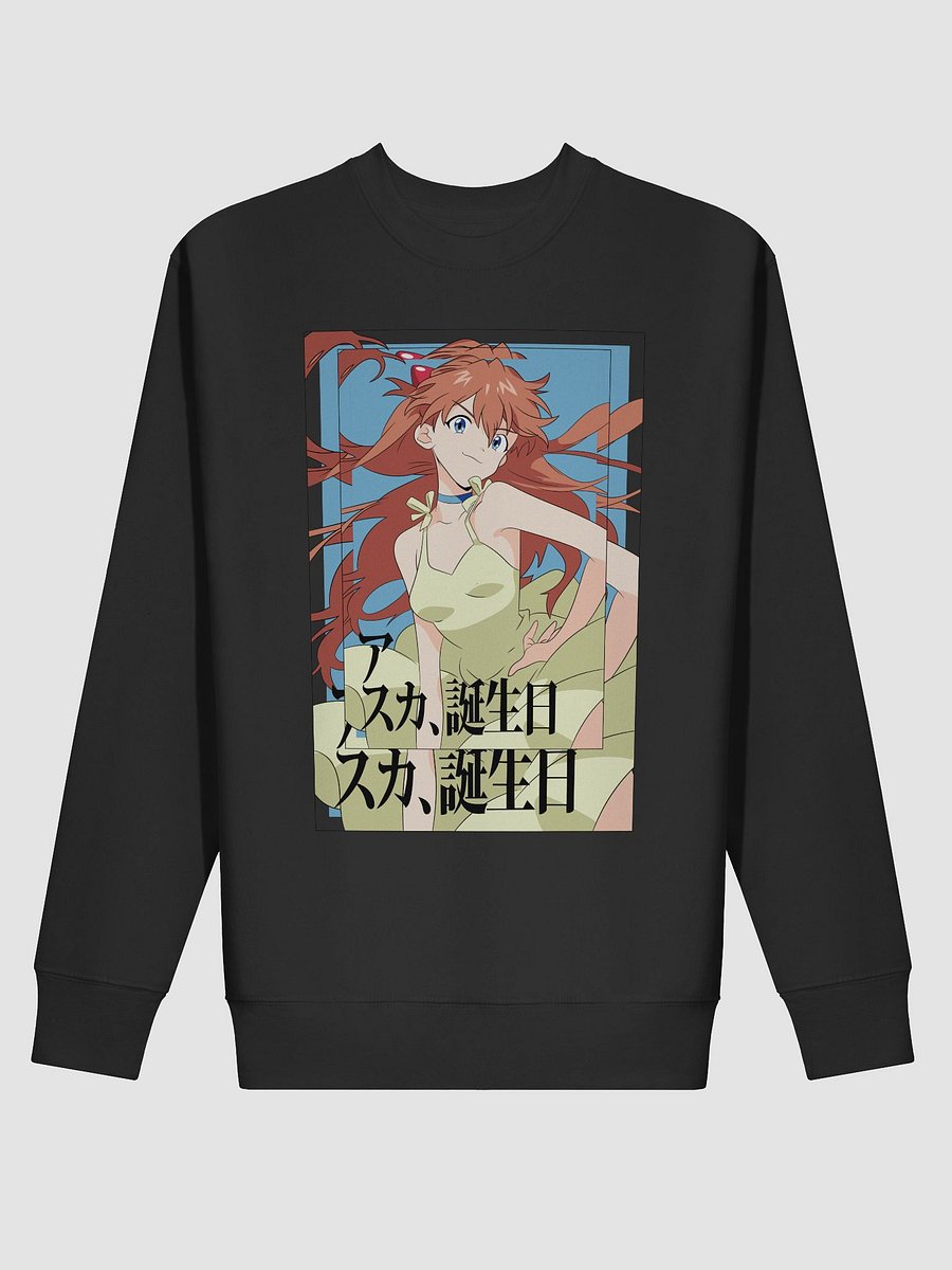 Confident Crimson: Anime-Inspired Premium Sweatshirt product image (2)