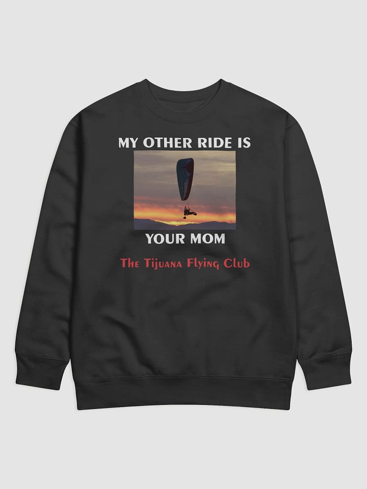 Sunset Soaring Paramotor Trike Premium Sweatshirt product image (1)