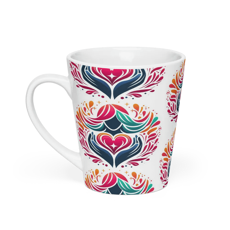 Harmonious Hearts Latte Mug product image (1)
