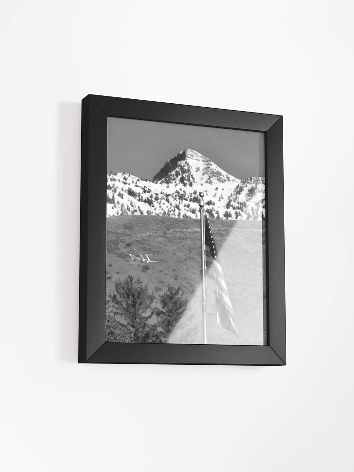 Black & White Framed High-Quality Matte Poster - What Makes Richmond product image (2)