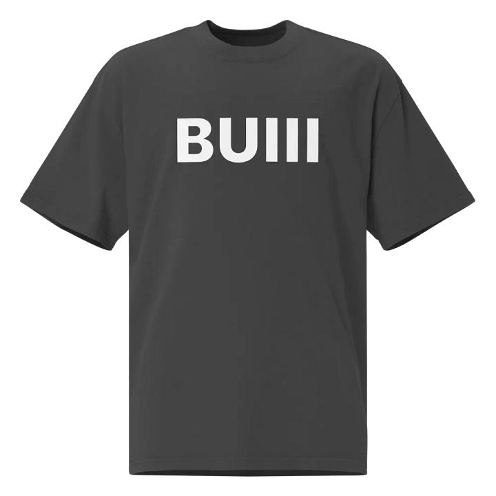 BUIII Originals Logo Premium Oversized T-shirt - Black, Khaki, Eucalyptus product image (1)