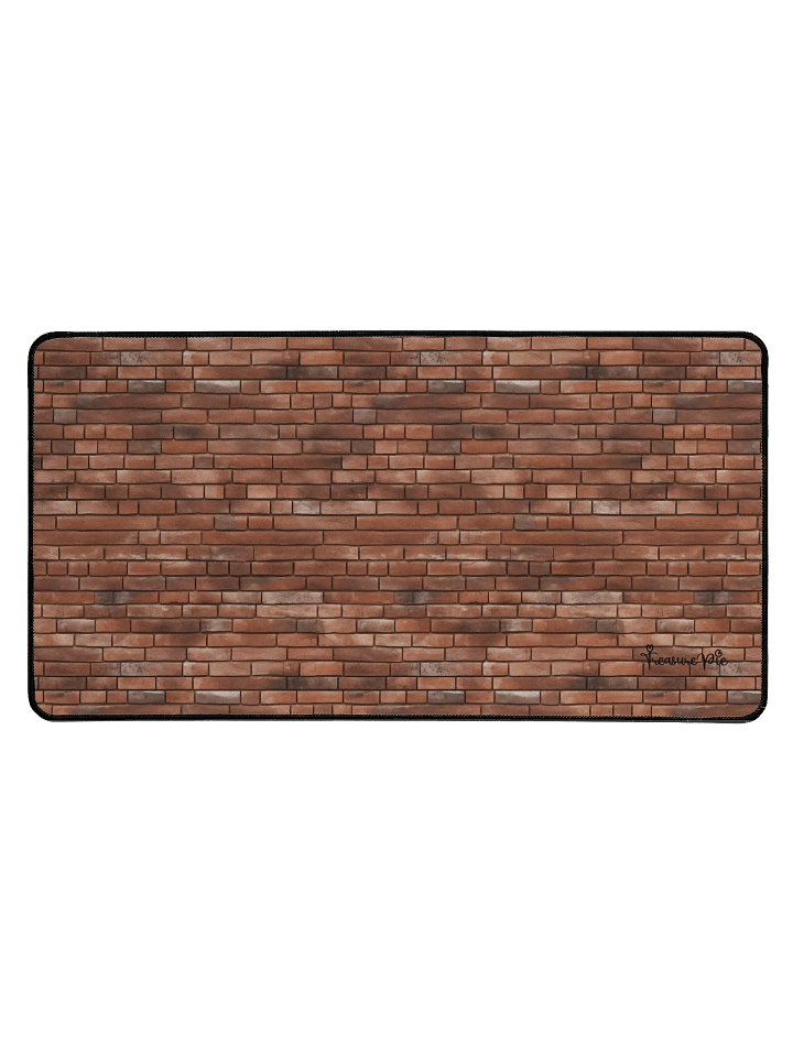 Brick Cladded Wall Desk Mat by Treasure Pie product image (1)