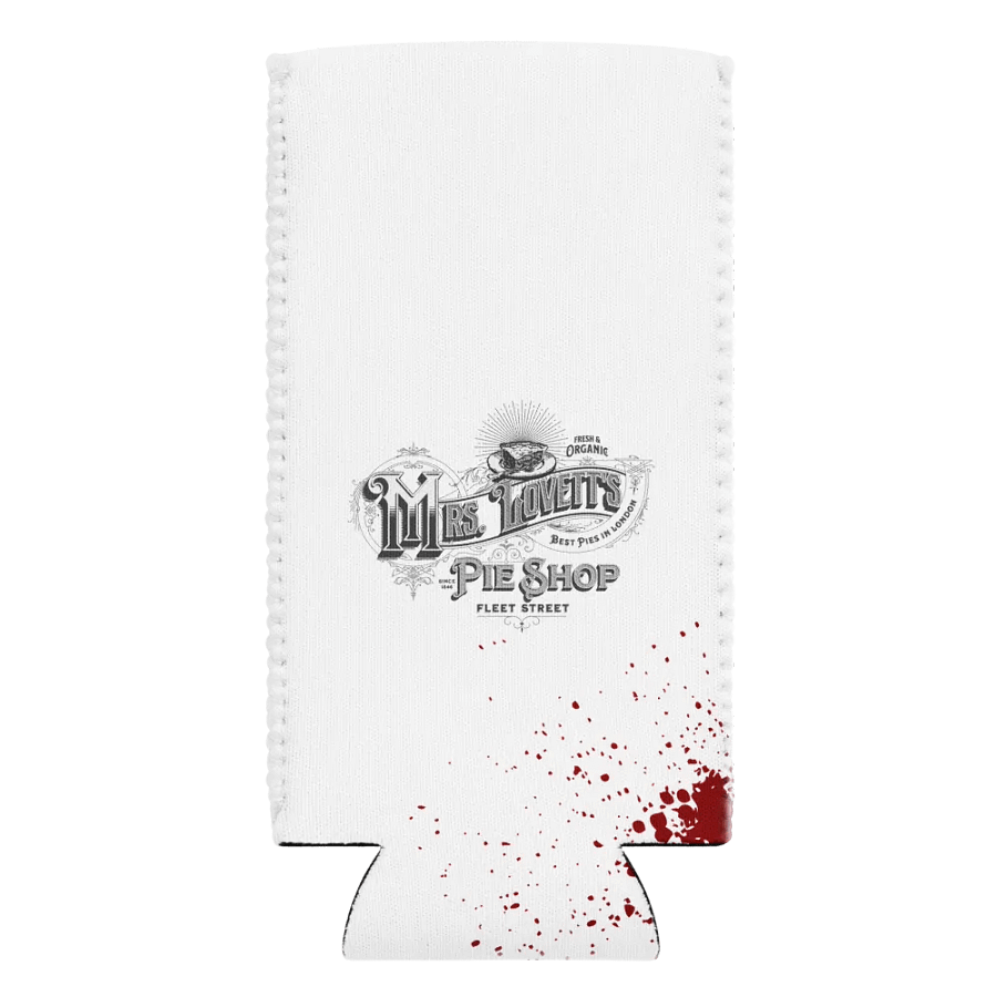 Mrs. Lovett’s Pie Shop Can Cooler – “Worst Pies in London” Coozie for Sweeney Todd Fans product image (3)