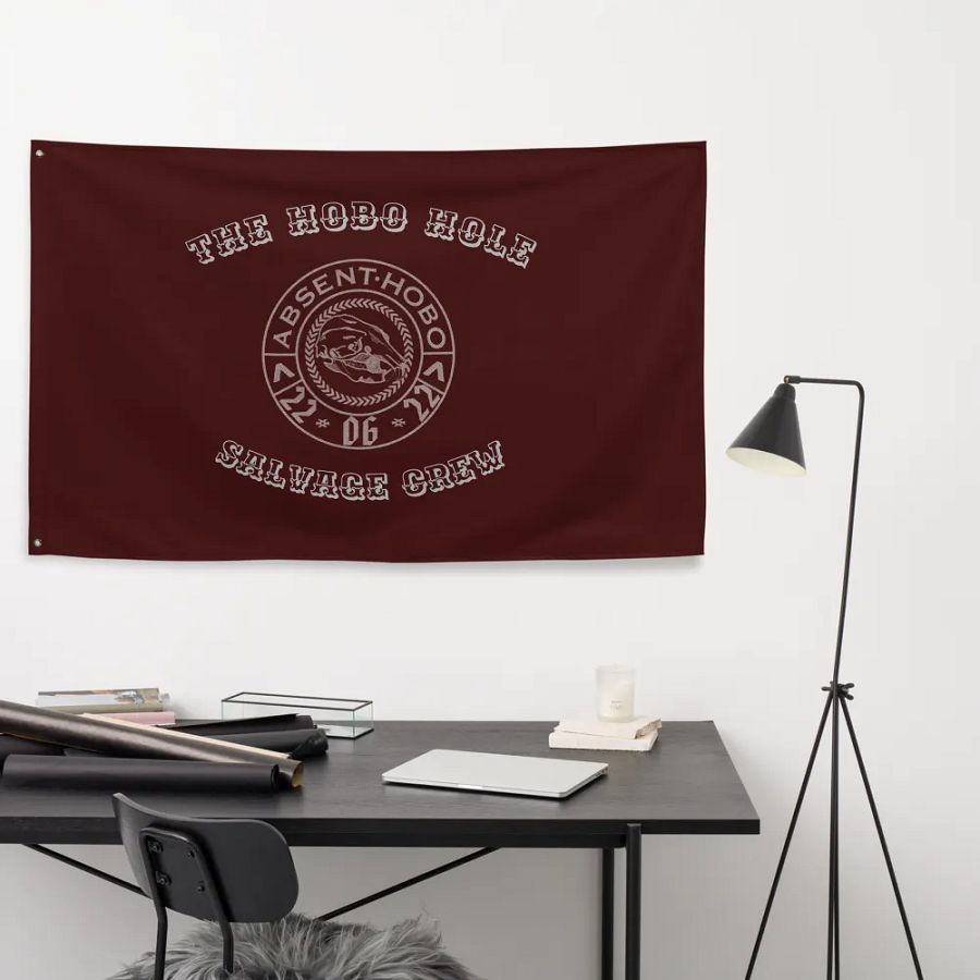 The Hobo Hole Salvage Crew Flag product image (9)
